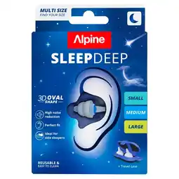 Kruidvat Alpine SleepDeep Multisize Oordoppen aanbieding