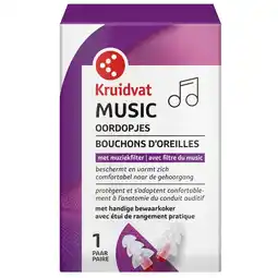 Kruidvat Kruidvat Music Oordopjes aanbieding