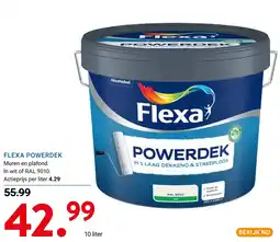 Kluswijs FLEXA POWERDEK aanbieding