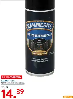 Kluswijs HAMMERITE LAK aanbieding