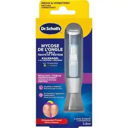 Kruidvat Dr. Scholl's 2-In-1 Behandel & Bescherm Kalknagel aanbieding