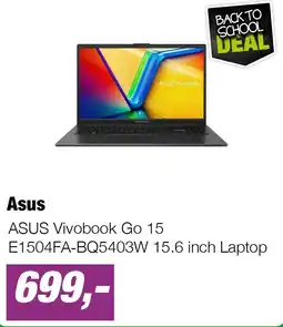 EP ASUS Vivobook Go 15 E1504FA‑BQ5403W 15.6 inch Laptop aanbieding