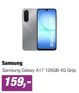 EP Samsung Galaxy A17 128GB 4G Grijs aanbieding