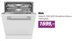 EP Miele G 7293 SCVi Excellence Inbouw Vaatwasser aanbieding