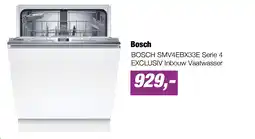EP BOSCH SMV4EBX33E Serie 4 EXCLUSIV Inbouw Vaatwasser aanbieding