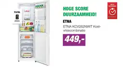 EP ETNA KCV282NWIT Koel-vriescombinatie aanbieding