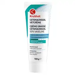 Kruidvat Kruidvat Cetomacrogol 50% Vaseline Vetcrème aanbieding