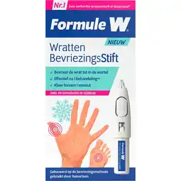 Kruidvat Formule W Wratten Bevriezingsstift aanbieding