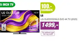 EP LG OLED55G56LS EVO 4K TV (2025) aanbieding