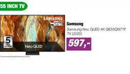 EP Samsung Neo QLED 4K QE55QN77F TV (2025) aanbieding