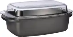 Bol.com Haushalt 24203 - Braadpan - aluminium - antiaanbaklaag - 6 liter aanbieding