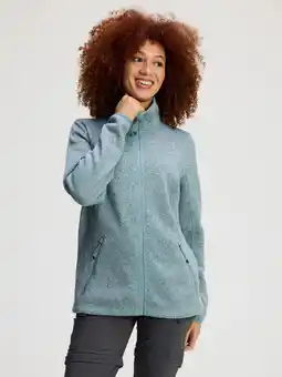 ANWB ANWB Holga Fleecevest dames Human Nature Blauw 3XL aanbieding