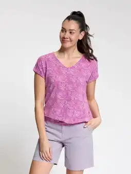 ANWB ANWB Elne T-shirt dames Human Nature Roze L aanbieding
