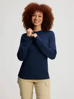 ANWB ANWB Medina T-shirt dames Human Nature Blauw 3XL aanbieding