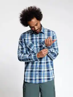 ANWB ANWB Meota Overhemd heren Human Nature Blauw 3XL aanbieding