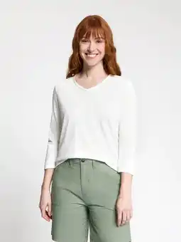 ANWB ANWB Isora T-shirt dames Human Nature Wit L aanbieding