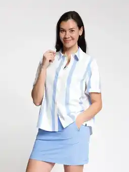 ANWB ANWB Salerno Blouse dames Human Nature Blauw L aanbieding