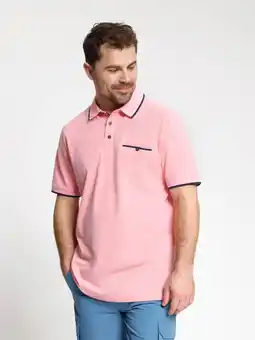 ANWB ANWB Randa Polo heren Human Nature Roze 3XL aanbieding