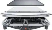 Bol.com Steba RC3Plus Chroom - Gourmet - grillplaat - steengrill - 8 personen- PFAS vrij aanbieding