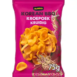 Jumbo Jumbo Kroepoek Korean BBQ Smaak 75 g aanbieding