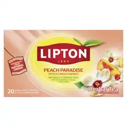 Jumbo Lipton Peach Paradise 20 stuks aanbieding