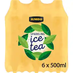 Jumbo Jumbo Sparkling Ice Tea 6 x 500ML aanbieding