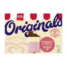 Albert Heijn Ola Originals stick strawberry aanbieding