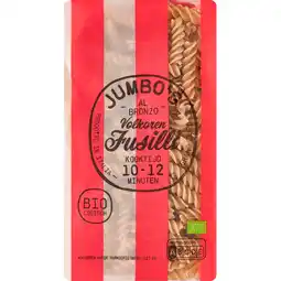 Jumbo Jumbo's Biologisch Volkoren Fusilli 500 g aanbieding
