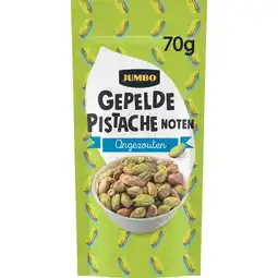 Jumbo Jumbo Gepelde Pistachenoten Ongezouten 70 g aanbieding