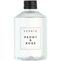 ICI Paris XL SCENTO - Peony & Rose Refill Fragrance Diffuser - 200 ML aanbieding