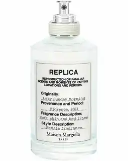 ICI Paris XL Maison Margiela - Replica Lazy Sunday Morning Eau De Toilette - 100 ML aanbieding