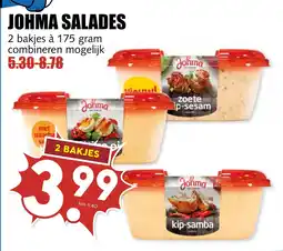 De Boerenschuur Johma salades aanbieding