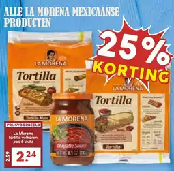 De Boerenschuur La Morena Tortilla aanbieding