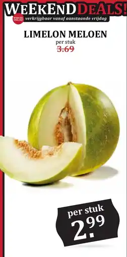 De Boerenschuur limelon meloen aanbieding