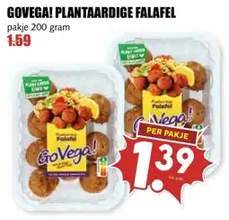 De Boerenschuur GoVega! plantaardige falafel aanbieding