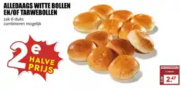 De Boerenschuur alledaags witte bollen en/of tarwebollen aanbieding
