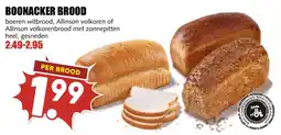 De Boerenschuur boonacker brood aanbieding