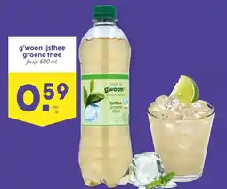 De Boerenschuur g'woon ijsthee groene thee aanbieding