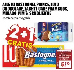 De Boerenschuur lu bastogne, prince, lulu chocolade, zachte cake framboos, mikado, pim's, scholiertje aanbieding