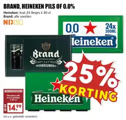 De Boerenschuur brand, heineken pils of 0.0% aanbieding