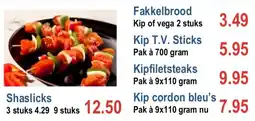 Vrieskoop Shaslicks aanbieding