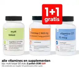 HEMA Alle vitamins en suplementen aanbieding