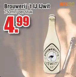 Ter Huurne Holland Markt Brouwerij 't IJ IJwit aanbieding