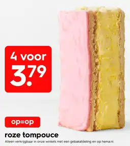HEMA Roze tompouce aanbieding
