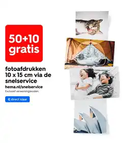 HEMA hema fotoafdrukken aanbieding