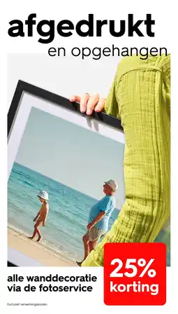 HEMA Alle wanddecoratie via de fotoservice aanbieding