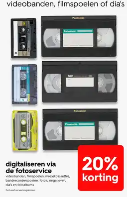 HEMA Digitaliseren via de Fotoservice aanbieding
