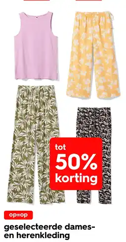 HEMA Geselecteerde Dames en Herenkleding aanbieding