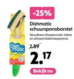AllesZ Dishmatic schuursponsborstel aanbieding