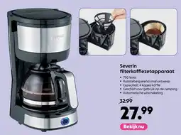 AllesZ Severin filterkoffiezetapparaat aanbieding